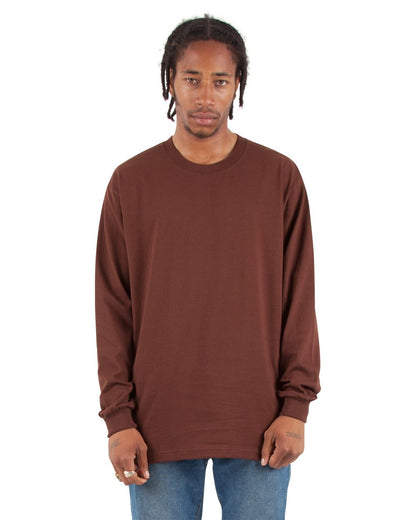 Shaka Wear Unisex Tall Max Heavyweight Long Sleeve Tee SHMHLST