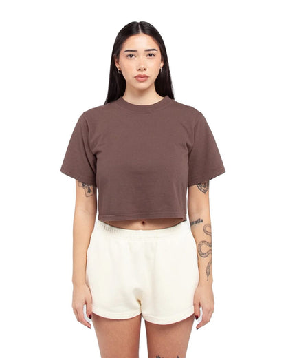 Shaka Wear Women's Garment-Dyed Cropped Tee SHGDC
