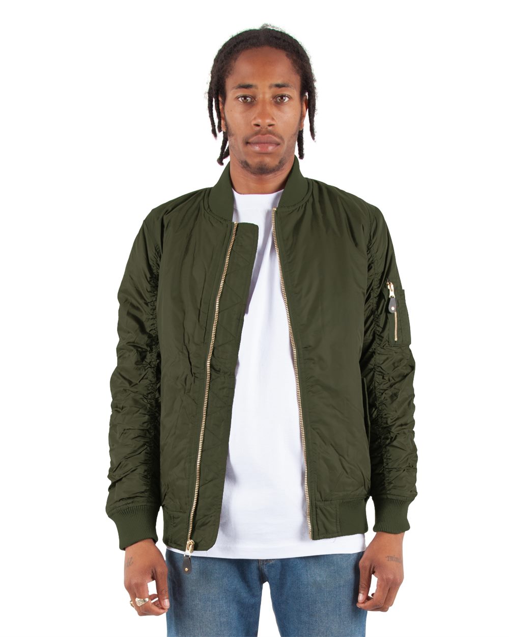 Shaka Wear Unisex Bomber Jacket SHBJ