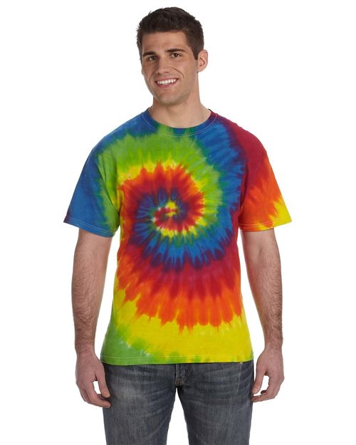 Multi-Color Tie-Dyed T-Shirt