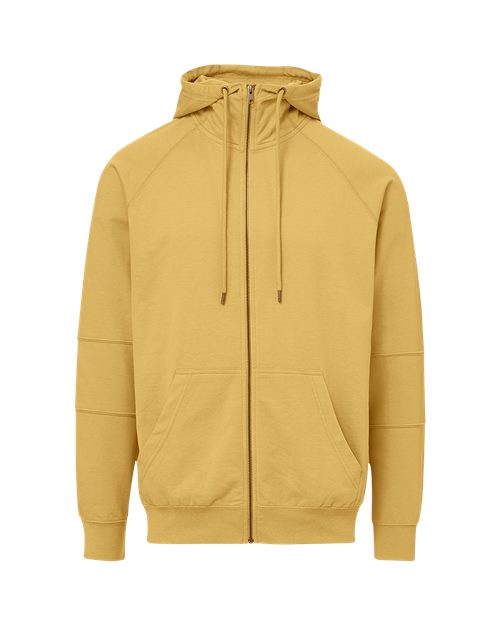 Unisex Ezra French Terry Full-Zip Funnel Hooded Sweatshirt