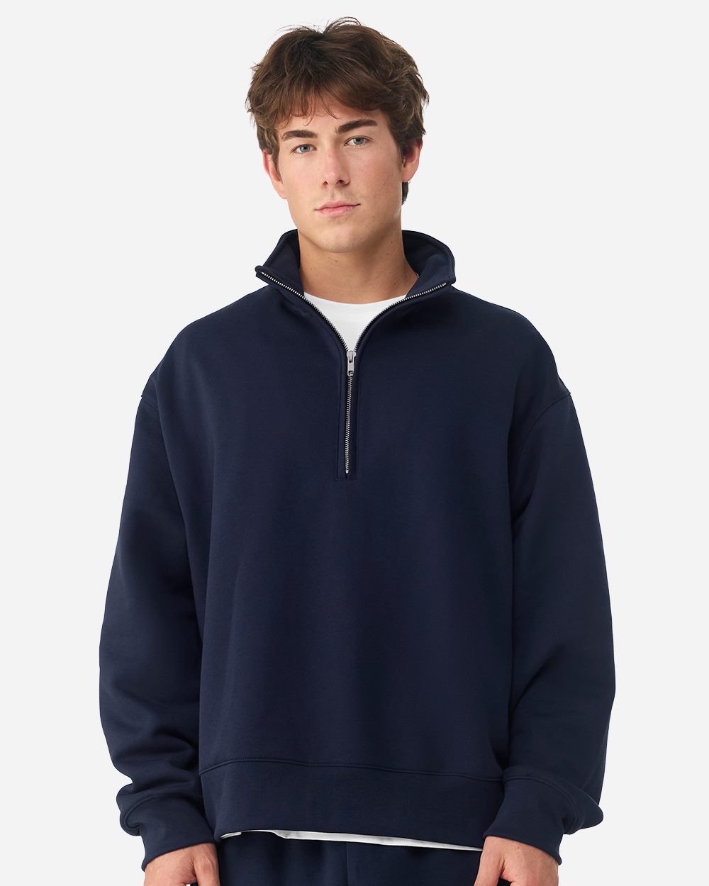 BELLA + CANVAS Unisex 10 oz Quarter-Zip Pullover Sweatshirt 4740