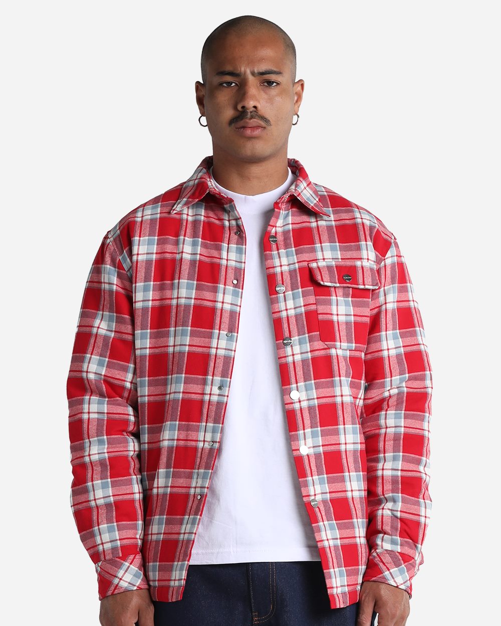 Shaka Wear Unisex Plaid Jacket 2.0 SHPJK