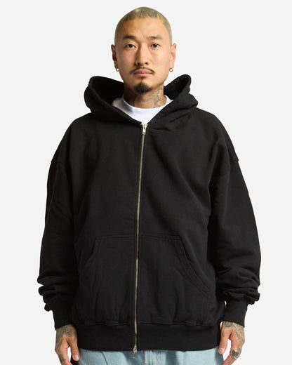 Shaka Wear Unisex Max Heavy Garment-Dyed Full-Zip Hoodie Sweatshirt SHGMZ