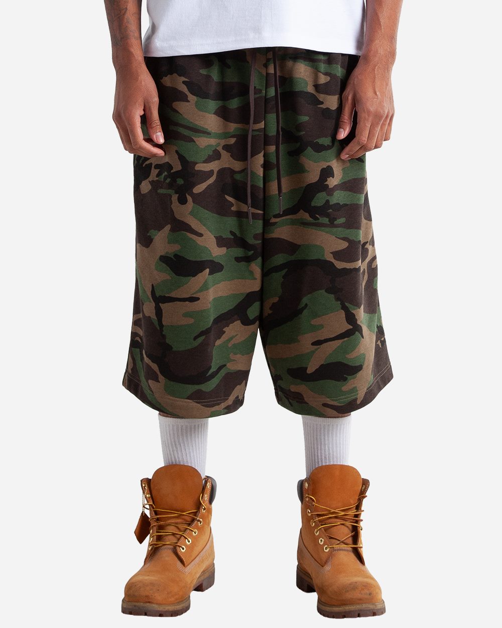Shaka Wear Unisex Baggy Fleece Shorts SHLFBS