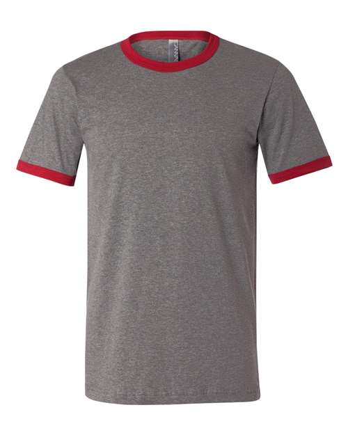 BELLA + CANVAS Men's Jersey Heather Ringer Tee 3055
