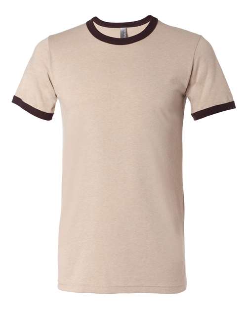 BELLA + CANVAS Men's Jersey Heather Ringer Tee 3055