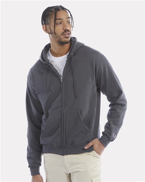 Unisex Powerblend® Full-Zip Hooded Sweatshirt
