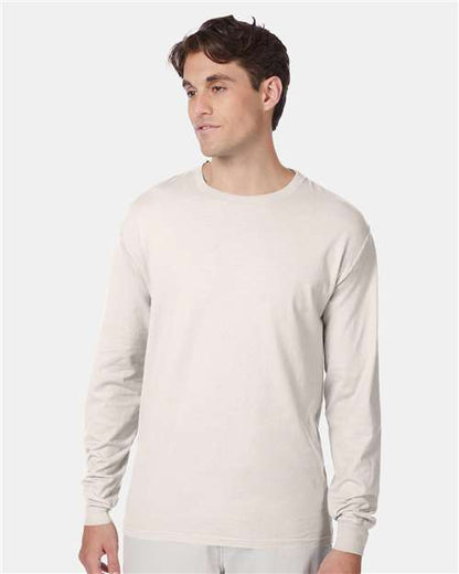 Hanes Unisex Beefy-T® Long Sleeve T-Shirt 5186