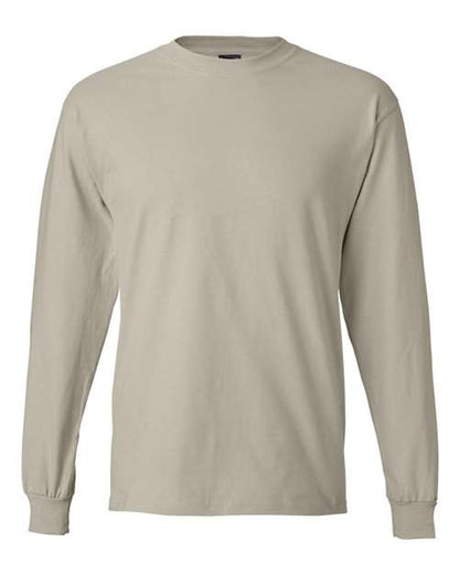 Hanes Unisex Beefy-T® Long Sleeve T-Shirt 5186
