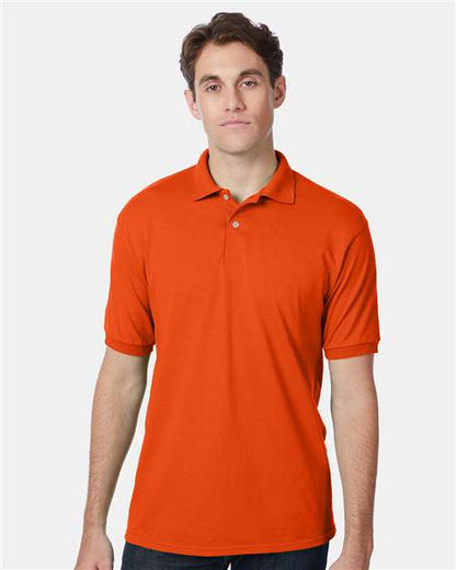 Hanes Men's EcoSmart® Jersey Polo 054X