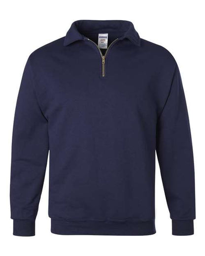 Unisex Super Sweats NuBlend® Quarter-Zip Cadet Collar Sweatshirt