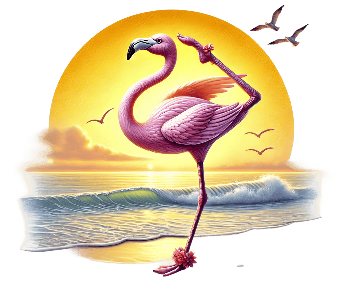 Funny Flamingo 1