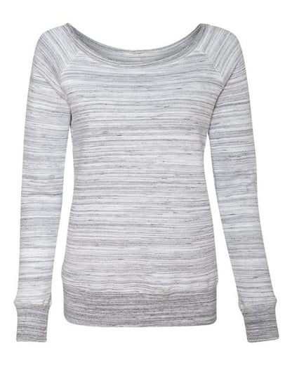 BELLA + CANVAS Women’s Sponge Fleece Wide Neck Sweatshirt 7501