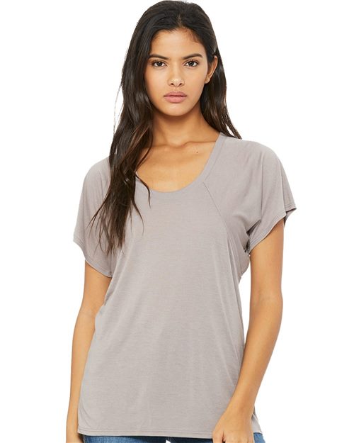 BELLA + CANVAS Women’s Flowy Raglan Tee 8801