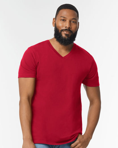 Gildan Unisex Softstyle® V-Neck T-Shirt 64V00