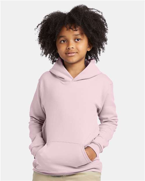 Hanes Youth EcoSmart® Hooded Sweatshirt P473