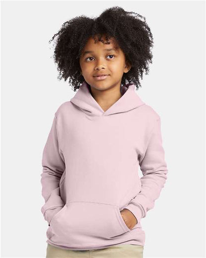 Hanes Youth EcoSmart® Hooded Sweatshirt P473