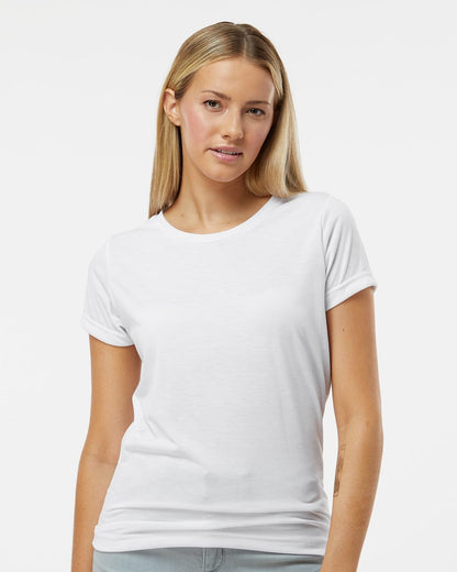 SubliVie Women's Polyester Sublimation Tee 1510