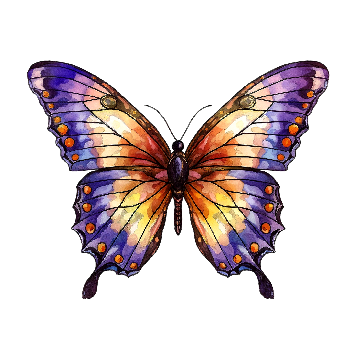 Watercolor Butterfly 10