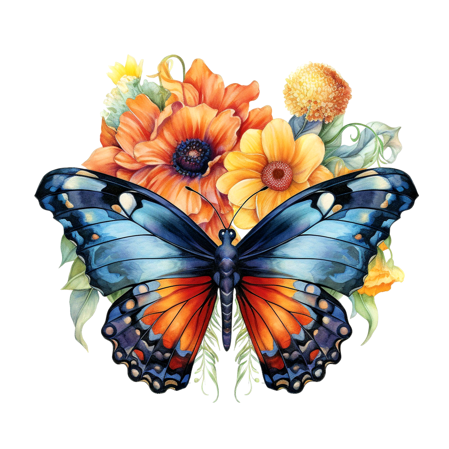 Watercolor Butterfly 12