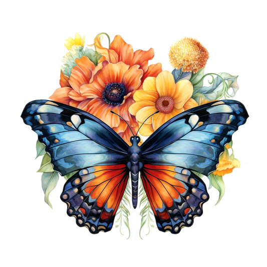 Watercolor Butterfly 12