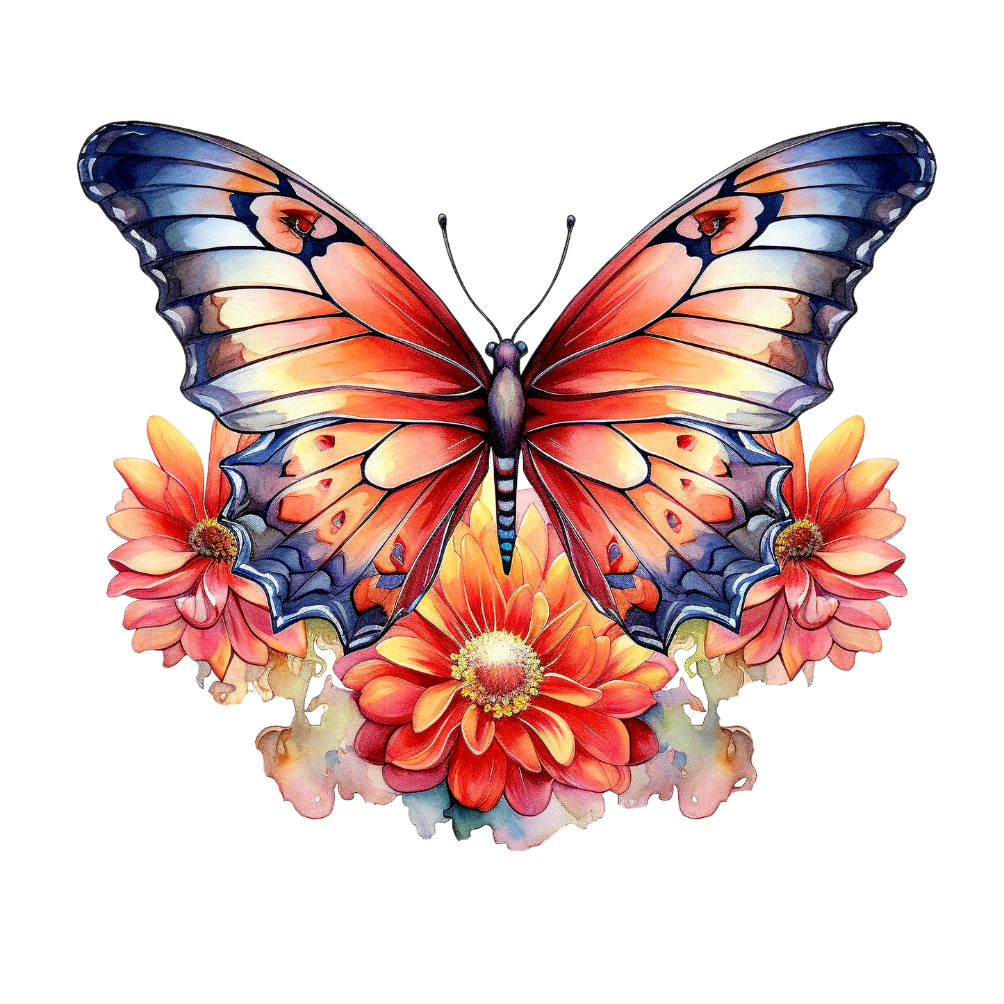 Watercolor Butterfly 13