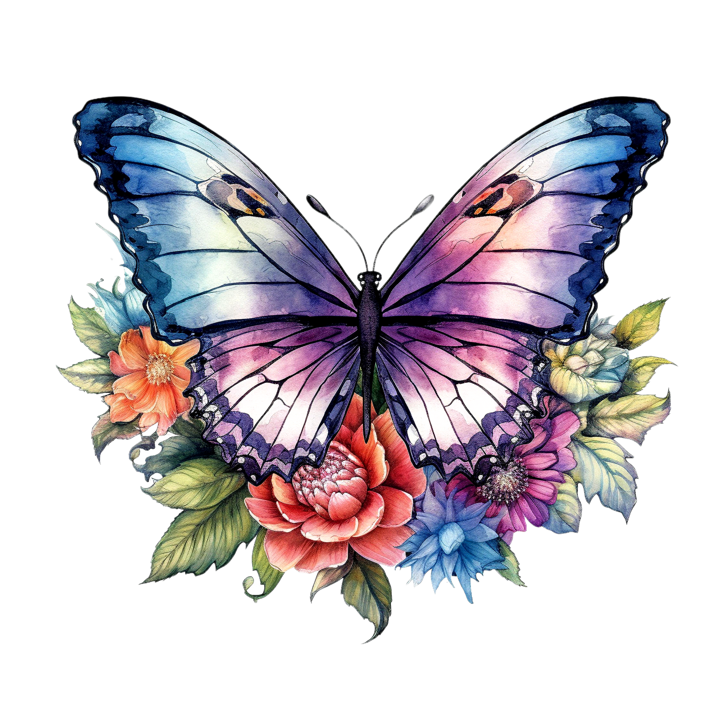 Watercolor Butterfly 19