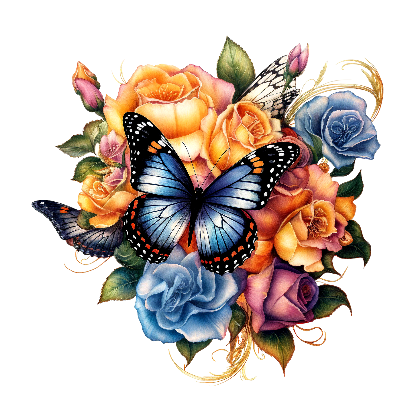 Watercolor Butterfly 1