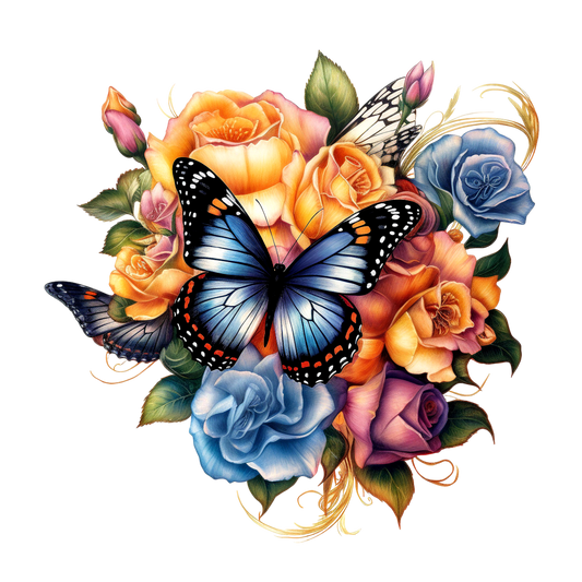 Watercolor Butterfly 1