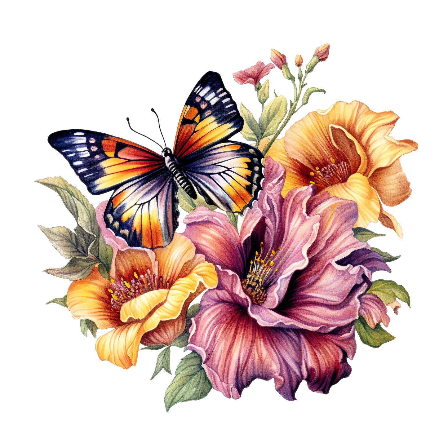 Watercolor Butterfly 3