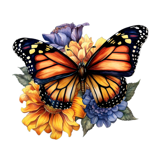 Watercolor Butterfly 4