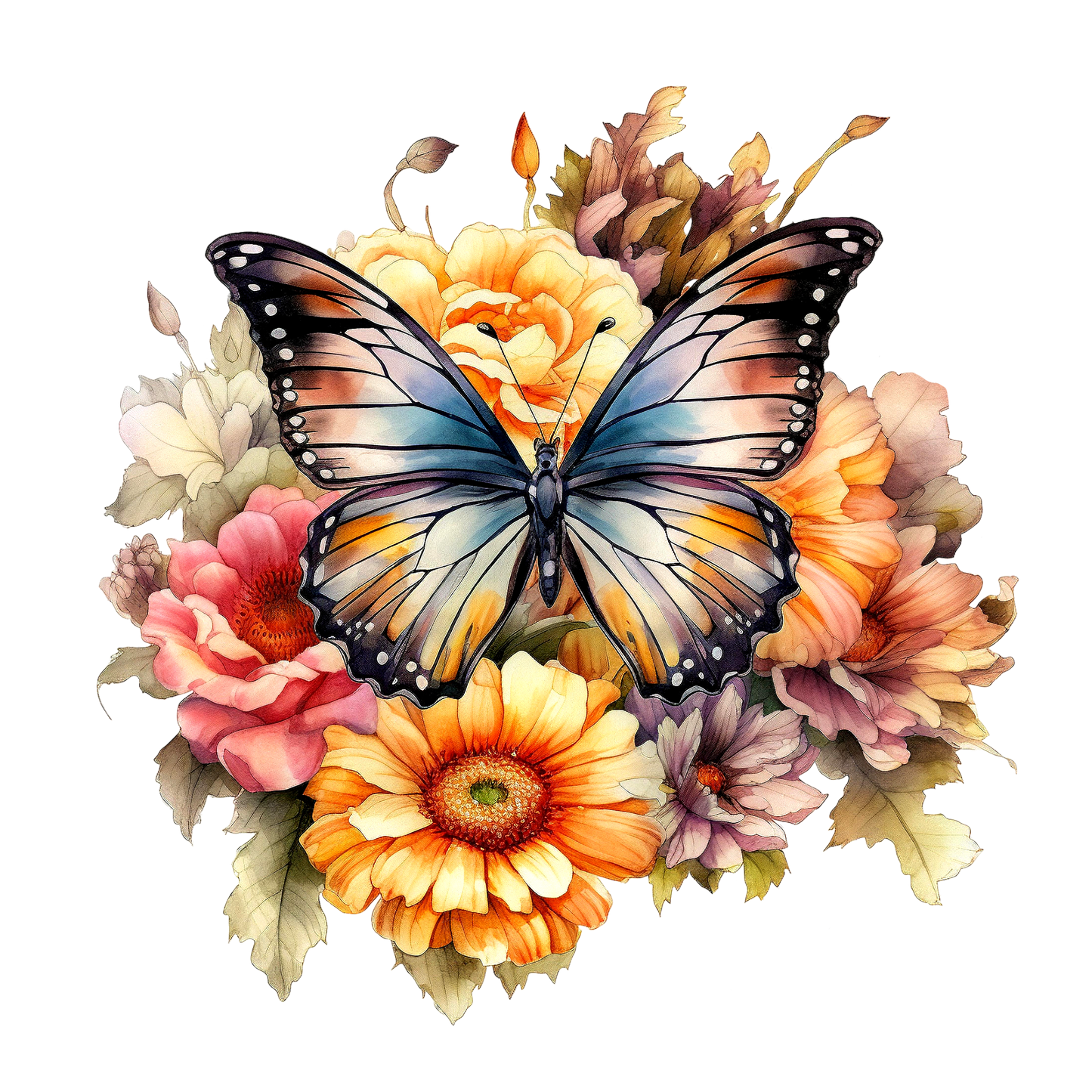 Watercolor Butterfly 5