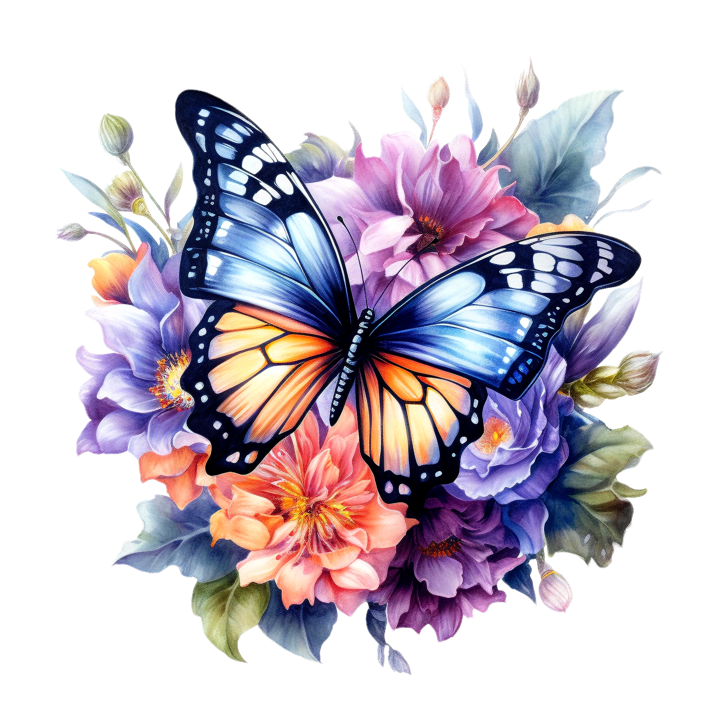 Watercolor Butterfly 6