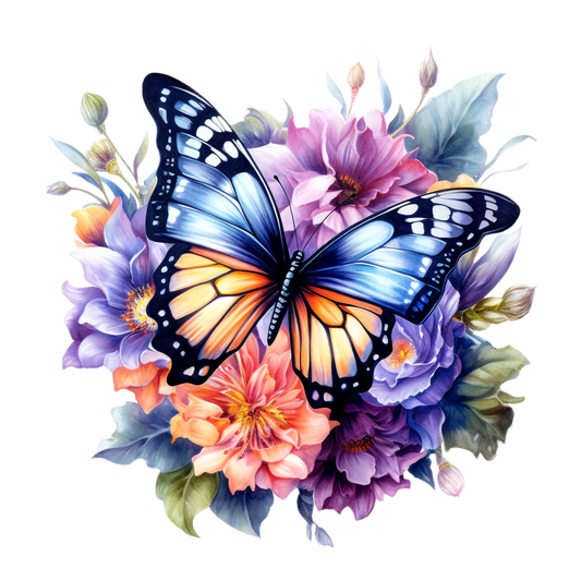 Watercolor Butterfly 6