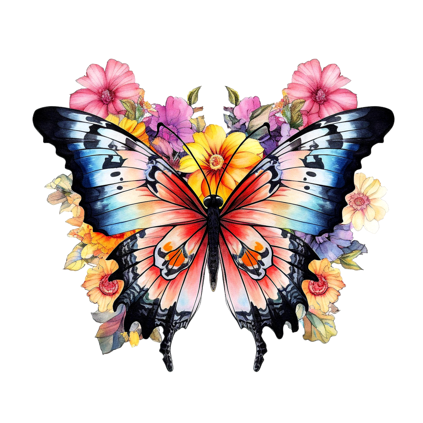 Watercolor Butterfly 9