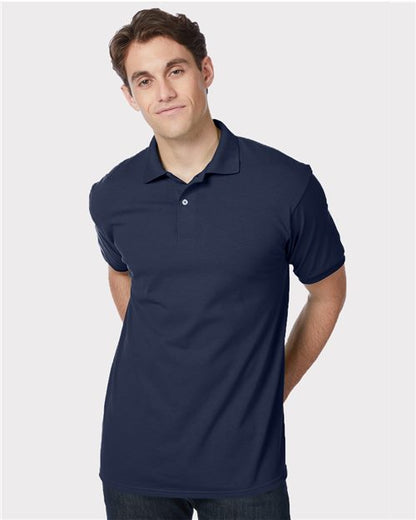 Hanes Men's EcoSmart® Jersey Polo 054X