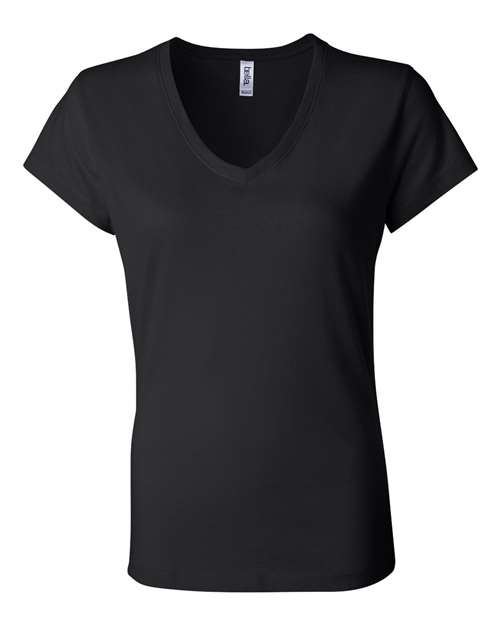 BELLA + CANVAS Women’s Jersey V-Neck Tee 6005