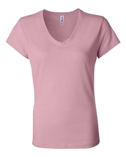 BELLA + CANVAS Women’s Jersey V-Neck Tee 6005