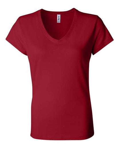 BELLA + CANVAS Women’s Jersey V-Neck Tee 6005