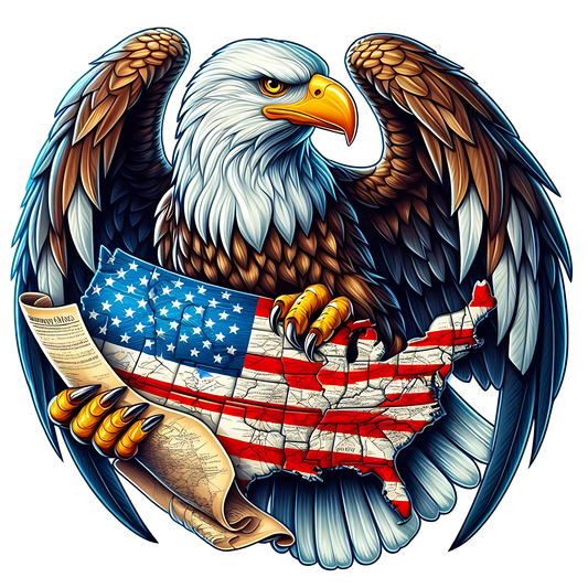 Patriotic Eagle 24