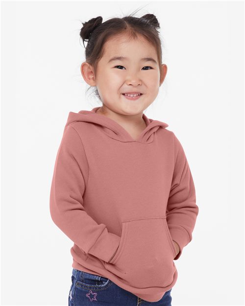 BELLA + CANVAS Toddler Sponge Fleece Pullover Hoodie Sweatshirt 3719T