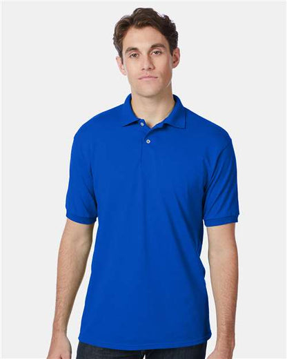 Hanes Men's EcoSmart® Jersey Polo 054X