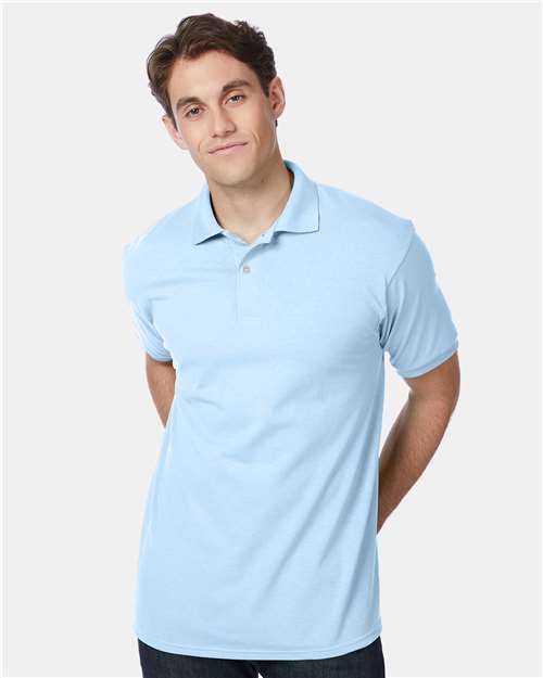 Hanes Men's EcoSmart® Jersey Polo 054X