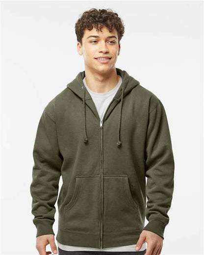 Independent Trading Co. Unisex Heavyweight Full-Zip Hooded Sweatshirt IND4000Z