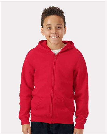 Gildan Youth Heavy Blend™ Full-Zip Hooded Sweatshirt 18600B