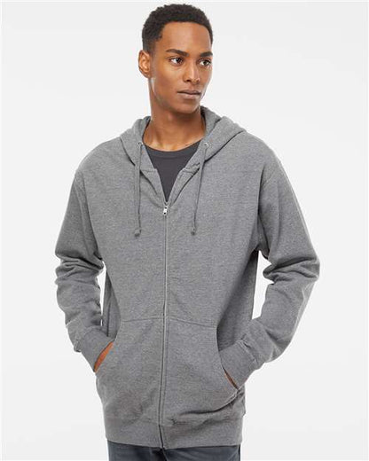 Independent Trading Co. Unisex Midweight Full-Zip Hooded Sweatshirt SS4500Z