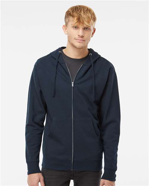 Independent Trading Co. Unisex Midweight Full-Zip Hooded Sweatshirt SS4500Z