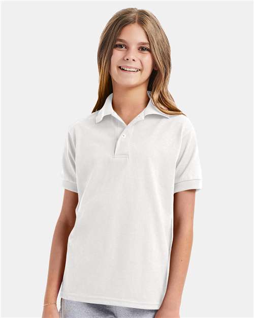 Youth EcoSmart® Jersey Polo