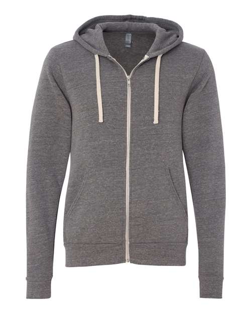 BELLA + CANVAS Unisex Triblend Sponge Fleece Full-Zip Hoodie Sweatshirt 3909